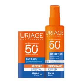 Uriage Promo Bariesun Invisible Spf50+ Spray Διάφανο Αντηλιακό Spray Προσώπου & Σώματος 200ml & Bariesun Creme Spf50 Αντηλιακό Προσώπου 50ml Uriage Promo Bariesun Invisible Spf50+ Spray Διάφανο Αντηλιακό Spray Προσώπου & Σώματος 200ml & Bariesun Creme Spf50 Αντηλιακό Προσώπου 50ml