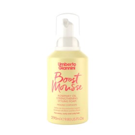 Umberto Giannini Strong Curls Boost Mousse Rosemary Oil Strengthening Styling Foam Αφρός για Μπούκλες 300ml Umberto Giannini Strong Curls Boost Mousse Rosemary Oil Strengthening Styling Foam Αφρός για Μπούκλες 300ml