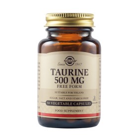 Solgar Taurine 50mg για τον Εγκέφαλο & την Καρδιά & τα Μάτια 50 Φυτικές Κάψουλες Solgar Taurine 50mg για τον Εγκέφαλο & την Καρδιά & τα Μάτια 50 Φυτικές Κάψουλες