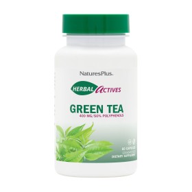 Natures Plus Green Tea Chinese 400 Mg Εκχύλισμα Πράσινου Τσαγιού με Ισχυρές Αντιοξειδωτικές Ιδιότητες για Έλεγχο του Βάρους 60 Κάψουλες