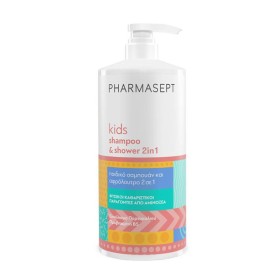 Pharmasept Kids 2in1 Shampoo & Shower Παιδικό Αφρόλουτρο & Σαμπουάν με Άρωμα Πράσινου Μήλου 1lt