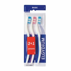 ELGYDIUM Promo Trio Basic Medium Οδοντόβουρτσες 3 Τεμάχια