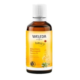 WELEDA Baby Tummy Oil Massage Oil with Almond for the Baby's Tummy 30ml