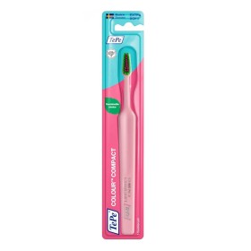 Tepe Colour Compact Extra Soft Toothbrush Πολύ Μαλακή Οδοντόβουρτσα Ροζ 1 Τεμάχιο