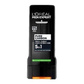 Loreal Men Expert Pure Carbon 5 In 1 Αφρόλουτρο & Σαμπουάν για Άνδρες 400ml