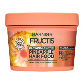 Garnier Fructis Glowing Lengths Pineapple Hair Food Mask Μάσκα Μαλλιών 3σε1 400ml Garnier Fructis Glowing Lengths Pineapple Hair Food Mask Μάσκα Μαλλιών 3σε1 400ml