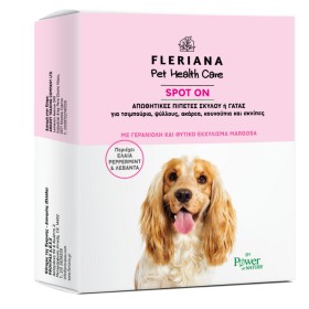 POWER HEALTH Fleriana Πιπέτα Σκύλου ή Γάτας για Τσιμπούρια &Ψύλλους & Ακάρεα 1 Τεμάχιο