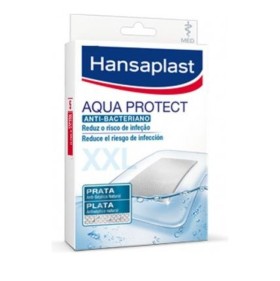 Hansaplast Aqua Protect XXL Αδιάβροχα Επιθέματα Μεγάλου Μεγέθους (8 x 10cm) 5τμχ
