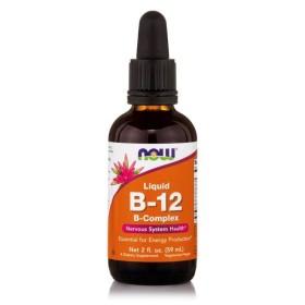 Now B-12 Complex Liqiud συμπλήρωμα με Βιταμίνη Β-12 σε Υγρή Μορφή 59.2ml Now B-12 Complex Liqiud συμπλήρωμα με Βιταμίνη Β-12 σε Υγρή Μορφή 59.2ml