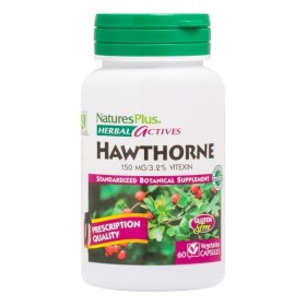 NATURES PLUS Hawthorne 150mg Συμπλήρωμα για την Υποστήριξη του Καρδιαγγειακού Συστήματος με Αντιοξειδωτική Δράση 60 Κάψουλες