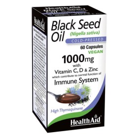 Health Aid Black Seed Oil 1000mg για το Ανοσοποιητικό 60 Κάψουλες