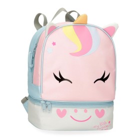 Roll Road Σακίδιο Πλάτης με Θήκη Φαγητού 28x23x10cm My Little Unicorn