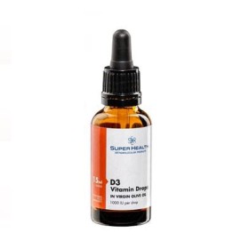 SUPER HEALTH Vitamin D3 Drops with Extra Vigin Oil 15ml