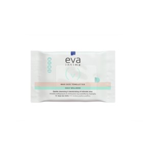 INTERMED Eva Intima Fresh & Clean Maxi Size Sensitive Area Cleansing Wipes 10 Pieces