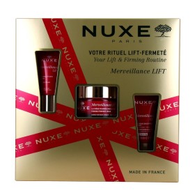 Nuxe Promo Xmas25 Set Merveillance Lift (Powdery Cream, Eye Cream & Night Cream) Πακέτο Αντιγήρανσης & Σύσφιξης με  Κρέμα Ημέρας, Ματιών & Νύχτας 50MLx15mlx15ml