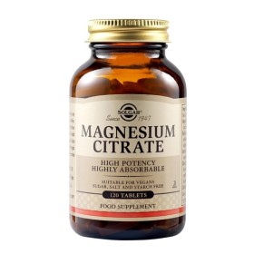 Solgar Magnesium Citrate 120 Ταμπλέτες