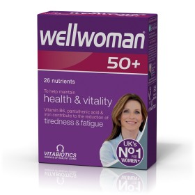 VITABIOTICS Wellwoman Συμπλήρωμα για τις Γυναίκες Άνω των 50 ετών 30 Ταμπλέτες