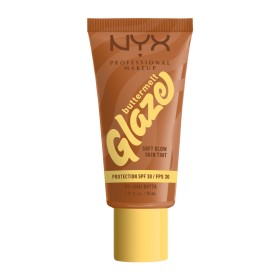 Nyx Professional Makeup Buttermelt Glaze Soft Glow Skin Tint Make Up SPF30 05 Chai Butta 30ml