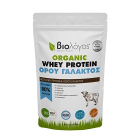 Βιολόγος Organic Whey Protein Βιολογική Πρωτεΐνη 80% Ορού Γάλακτος 500g