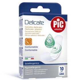 PIC SOLUTION Delicate Αυτοκόλλητο Τσιρότο Large 10 Τεμάχια