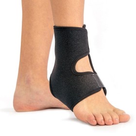 ANATOMIC HELP Ankle Support Plain Neoprene 0557 Black One Size