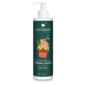 Messinian Spa Body Milk Caramel Biscuit Christmas Cupcake Γαλάκτωμα Σώματος 250ml