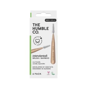 THE HUMBLE CO Interdental Brush Πράσινο Βουρτσάκια Size 5 (0.8mm) 6 Βουρτσάκια