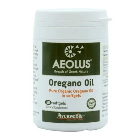 Aeolus Oregano Oil 60 Mαλακές Kάψουλες Aeolus Oregano Oil 60 Mαλακές Kάψουλες