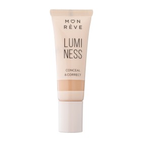 Mon Reve Luminess Concealer for Perfect Coverage of Dark Circles & Imperfections Υγρό Κονσίλερ για Κάλυψη των Μαύρων Κύκλων & των Ατελειών No 104 10ml