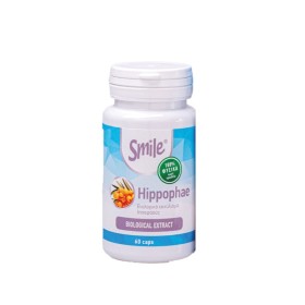 SMILE Hippophae Βιολογικό Εκχύλισμα Ιπποφαούς 60 Κάψουλες