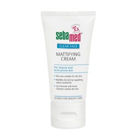 Sebamed Clear Face Mattifying Cream Ενυδατική Κρέμα Προσώπου με Υαλουρονικό Οξύ 50ml