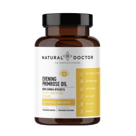 Natural Doctor Evening Primrose Oil για την Αντιμετώπιση των Προεμμηνορροϊκών Συμπτωμάτων & της Εμμηνόπαυσης 120 Μαλακές Κάψουλες Natural Doctor Evening Primrose Oil για την Αντιμετώπιση των Προεμμηνορροϊκών Συμπτωμάτων & της Εμμηνόπαυσης 120 Μαλακές Κάψουλες