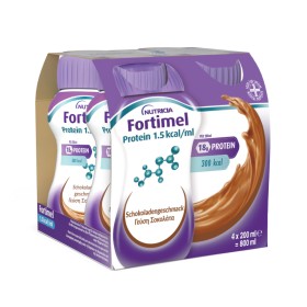 Fortimel Protein 1.5kcal Σοκολάτα Θρεπτικό Συμπλήρωμα Διατροφής σε Υγρή Μορφή Υψηλής Περιεκτικότητας σε Πρωτεϊνη 4x200ml Fortimel Protein 1.5kcal Σοκολάτα Θρεπτικό Συμπλήρωμα Διατροφής σε Υγρή Μορφή Υψηλής Περιεκτικότητας σε Πρωτεϊνη 4x200ml