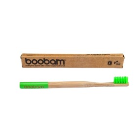 BOOBAM Toothbrush Medium Green 1 Piece