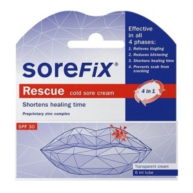 SOREFIX Rescue Cream Κρέμα για τον Επιχείλιο Έρπη 6ml