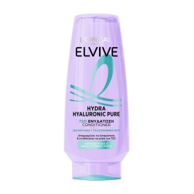 Loreal Elvive Hydra Hyaluronic Pure Conditioner Μαλακτική Κρέμα Μαλλιών 300ml Loreal Elvive Hydra Hyaluronic Pure Conditioner Μαλακτική Κρέμα Μαλλιών 300ml