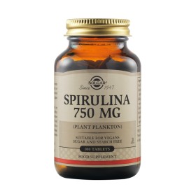 Solgar Spirulina 750mg για Ενέργεια & Τόνωση 80 Κάψουλες