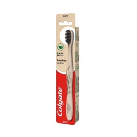 COLGATE Bamboo Carbon Soft Οδοντόβουρτσα Ενηλίκων Μπεζ 1 Τεμάχιο