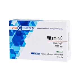 VIOGENESIS Vitamin C 1000mg 30 Δισκία