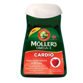 MOLLERS Omega-3 Cardio για την Καλή Λειτουργία της Καρδιάς 60 Κάψουλες