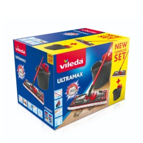 Vileda Ultramax 2in1 Σετ Σφουγγαρίσματος με Κουβά & Σφουγγαρίστρα 2 Τεμάχια