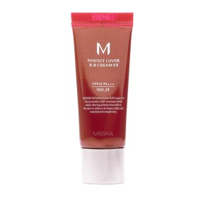 Missha M Perfect Cover BB Cream Κρέμα Προσώπου BB με SPF42/PA+++ No. 21 Light Beige 20ml Missha M Perfect Cover BB Cream Κρέμα Προσώπου BB με SPF42/PA+++ No. 21 Light Beige 20ml
