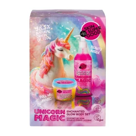 Organic Shop Promo Skin Super Good Unicorn Magic Αφρόλουτρο Σώματος 250ml & Scrub Σώματος Unicorn Magic 100ml
