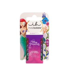 Ινvisibobble Kids Original Disney Ariel Πολύχρωμα Παιδικά Λαστιχάκια Σπιράλ 6 Τεμάχια