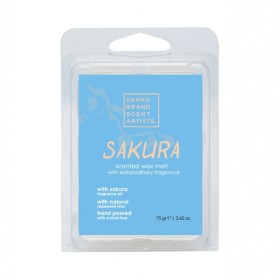Sanko Sakura Scented Wax Melt Αρωματικό Κερί για Καύση 75g Sanko Sakura Scented Wax Melt Αρωματικό Κερί για Καύση 75g