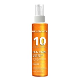 Helenvita Sun Shimmering Body Oil Spf10 Αντηλιακό Λάδι Σώματος 20ml