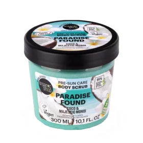 Organic Shop Paradise Found Pre-Sun Care Body Scrub Απολεπιστικό Σώματος με Καρύδα & Monoi 300ml