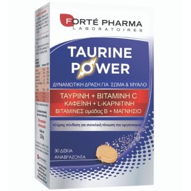 FORTE PHARMA Taurine Power for Instant Toning & Strengthening 30 Effervescent Tablets
