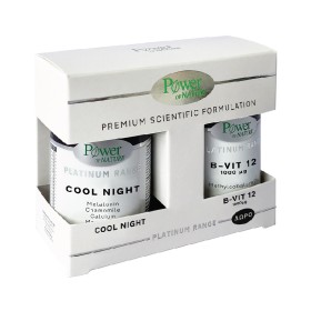 POWER HEALTH Platinum Range Cool Night 30 Kάψουλες & Δώρο Βιταμίνη Β12 1000mg 20 Δίσκια