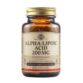 Solgar Alpha A-Lipoic Acid 200mg 50 Φυτικές Κάψουλες Solgar Alpha A-Lipoic Acid 200mg 50 Φυτικές Κάψουλες